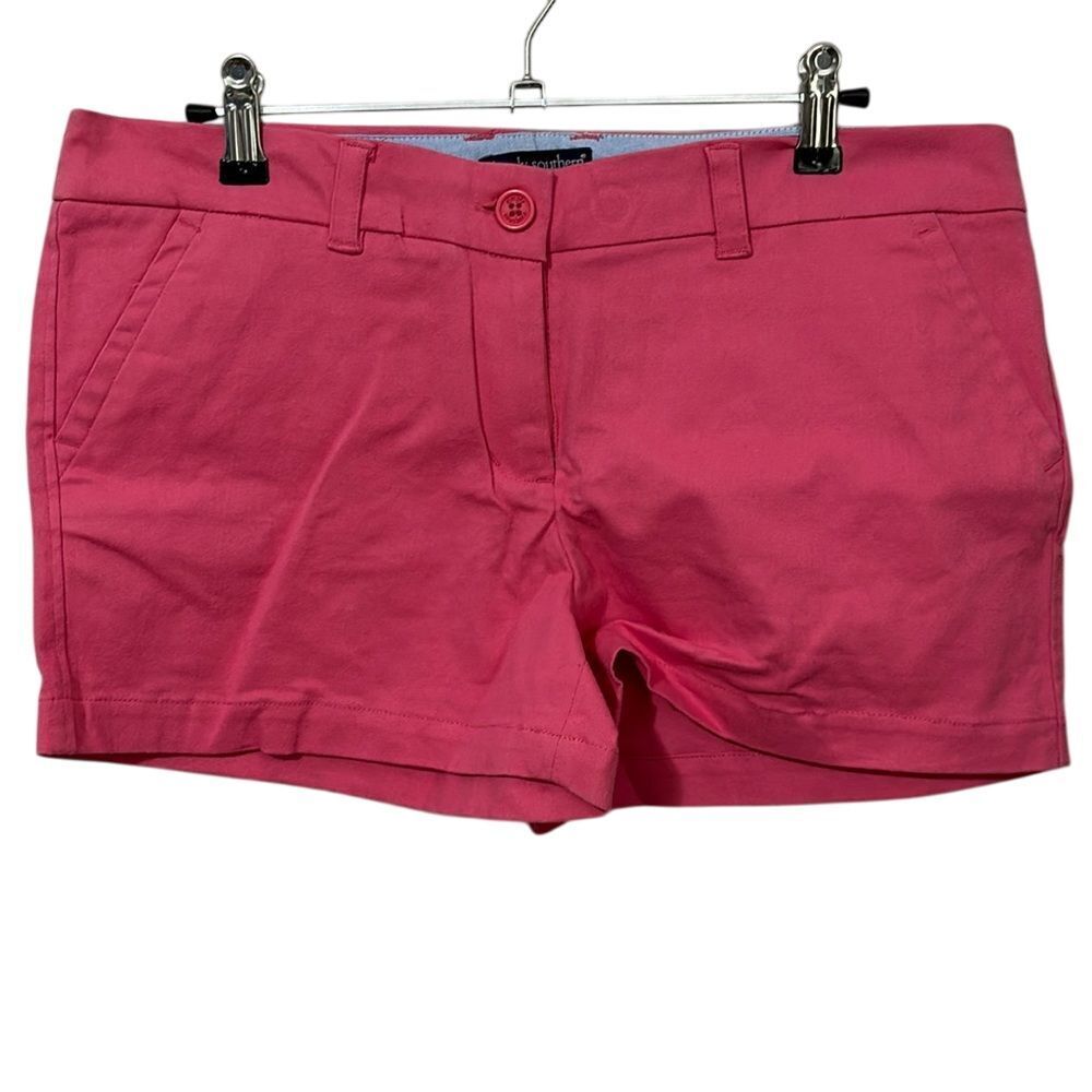 Simply Southern Chino Short Hot‎ Pink Size 8